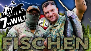 Das ULTIMATIVE 7 vs.Wild ANGELTRAINING! - Fischen/Ausnehmen/Kochen | JAGDKOMMANDO SURVIVAL TRAINING