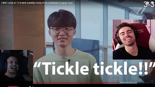 Midbeast Watches Tyler1 Reacting To Faker's Awkward Encounter With Korean Girl!!