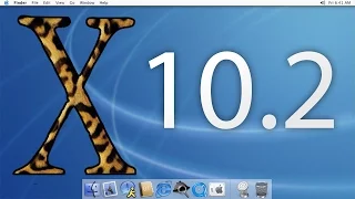 Mac OS X 10.2 (Jaguar) Demo