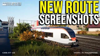 New Swiss Route Screenshots + Details! | S-Bahn Zentralschweiz: Luzern - Sursee | Train Sim World 2