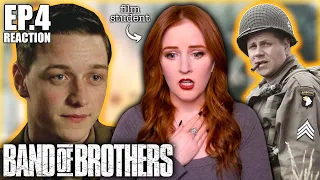 AMAZING and PAINFUL... *BAND OF BROTHERS* Ep 4 Reaction | Film Student's First Time Watching