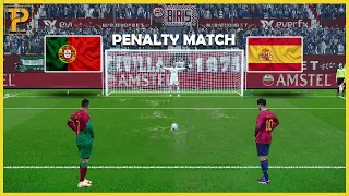 PES 2024 | SPAIN vs PORTUGAL | Penalty Shootout | Ronaldo vs Spain | eFootball 2022 Gameplay PC