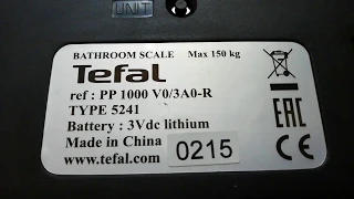 Ремонт электронных весов Tefal Тефаль PP1000. ч.1 repair of scales