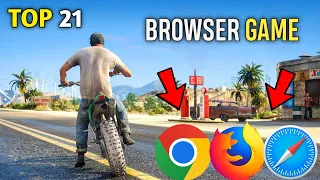 TOP 21 NEW HIGH GRAPHICS Browser Games for PC 2023 | NO DOWNLOAD