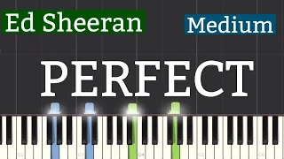 Ed Sheeran - Perfect Piano Tutorial | Medium