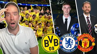 PSG OUT! DORTMUND IN CHAMPIONS LEAGUE FINAL! | Cole Palmer Chelsea POTY! | Southgate To Man United?!