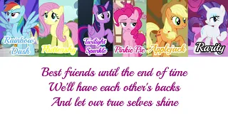 My Little Pony - Best Friends Until The End Of Time Lyrics