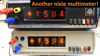 Fixing what somebody else failed to fix (the 2nd nixie multimeter)