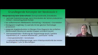 Neoklassik – Sackgasse der Ökonomie (Frederike Spiecker)