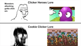 Clicker Heroes Lore Vs. Cookie Clicker Lore