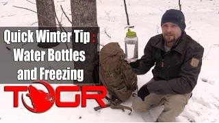 Quick Winter Tip : Water Bottles and Freezing