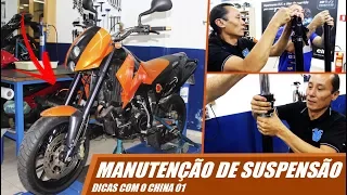 DICAS DE SUSPENSÃO COM O CHINA! - MOTO.com.br