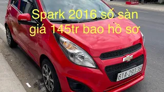 Spark 2016 số sàn giá 145tr bao hồ sơ ☎️ 0989166616 Đạt .