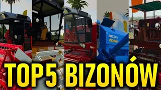 TOP 5 BIZON 'ÓW DO Farming Simulator 19 | Najlepsze z Najgorszych