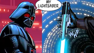 When Darth Vader Lost his Blue Lightsaber AGAIN(Canon) - Star Wars Comics Explained