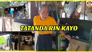 81 YRS OLD NA LOLO AT MALABO NA ANG MATA BINISITA  AT MAY SURPRISE PA NI DADDY FRANKIE