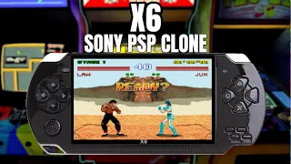 X6 Cheap Handheld Console (PSP CLONE)