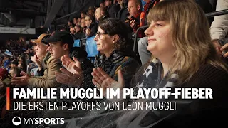 Mit der Familie Muggli beim Playoff-Spiel von EVZ-Verteidiger Leon Muggli I Playoff Storys