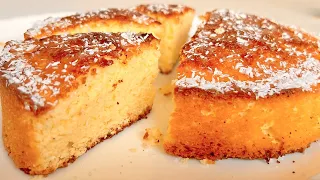 The famous lemon cake that drives the whole world crazy melts in your mouth ! Recipe in 10 minutes