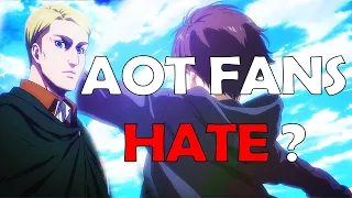 Why do ALOT of FANS HATE these NEW Attack on Titan fans?