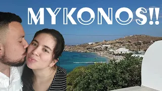 While here in Mykonos!!!