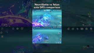 NEUVILLETTE VS YELAN SOLO COMPARISON