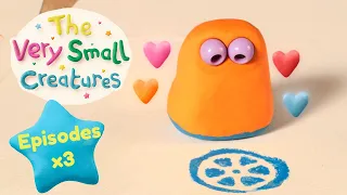 Floaty / Very Small Patterns / Dressing Up | The Very Small Creatures | 3x full episodes