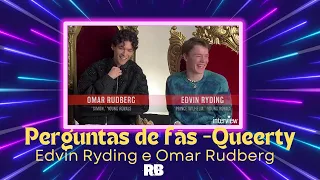 Omar Rudberg e Edvin Ryding respondem algumas perguntas de fãs  para Queerty #2