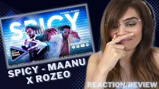 SPICY (MAANU x ROZEO) REACTION/REVIEW! || Velo Sound Station 2.0