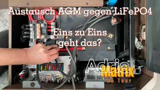 Wohnmobil Batterie 🪫AGM / LiFePO4🔋Einstellung am Elektroblock und Ladebooster