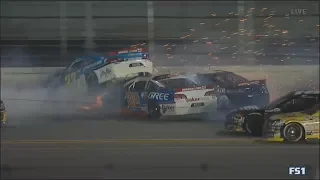 ARCA Racing Series 2018. Daytona International Speedway. Bret Holmes Huge Crash