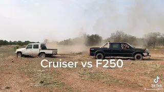 Choose wisely when it comes to cars # Land Cruiser Vs F250