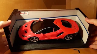 Unboxing Lamborghini Centenario 1:18 Maisto Special Edition !