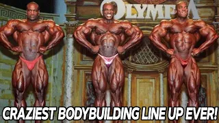 Olympia 1999! HD Footage! The Best Bodybuilding Line Up Ever!