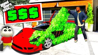 GTA 5 :😍 Franklin Touch Cars & Bikes Turns Into MONEY ! JSS GAMER ( GTA 5 Mods )