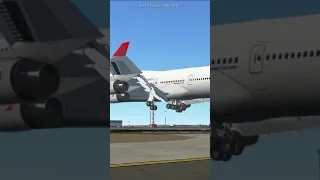 Smooth Qantas 747 Landing at YSSY in Infinite Flight