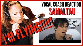 ▶️  Vocal coach Reacciona a | DIMASH Kudaibergen 🦅 Samaltau | Prepárate para VOLAR!