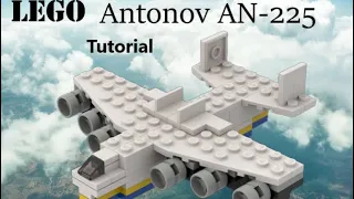 LEGO Antonov An-225 Mriya Tutorial  (with Buran Space Shuttle)