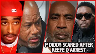 Wack100 Explains Why Diddy is Scared After Keefe D Arrest for Tupac Shakur Drive By in Las Vegas