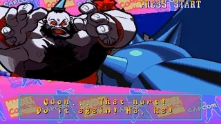 Marvel super heroes vs Street fighter - Cyber Akuma & Mech Zangief (Gameplay completa)