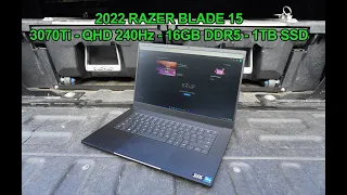 2022 Razer Blade 15 3070Ti