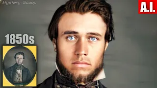 What Did Men of Mid Victorian Era Look Like? Watch Them Come To Life!...