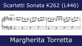 The beauty of Scarlatti - Sonata in B major K262 (Margherita Torretta)