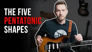 How to Play | All Five Pentatonic Shapes on Guitar