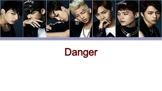 BTS (방탄소년단) Danger // Colour Coded Lyrics