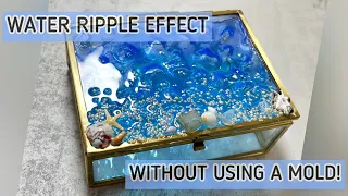 Unbelievable Resin Water Ripple Effect Without a Mold!