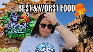 The Worst Food At Rainforest Cafe- Disney Springs | Walt Disney World