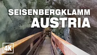 Seisenbergklamm Gorge Walk - Salzburg, Austria • Virtual Walking Tour in 4K