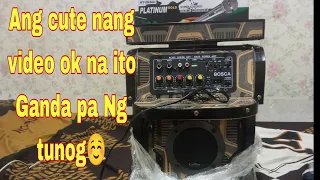 MINI VIDEO KARAOKE ANG CUTE BINILI NAMIN SA RAON QIAOPO MANILA