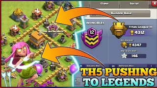 How To Use Super Archer In Th5 Push || Th5 Titan Insane Attack Replays Using Super Archer🔥👌🏻